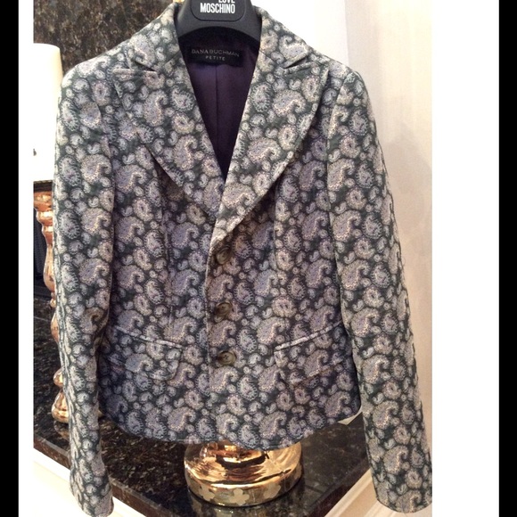 Dana Buchman Jackets & Blazers - Dana Buchman Embroidered Blazer sz.0P